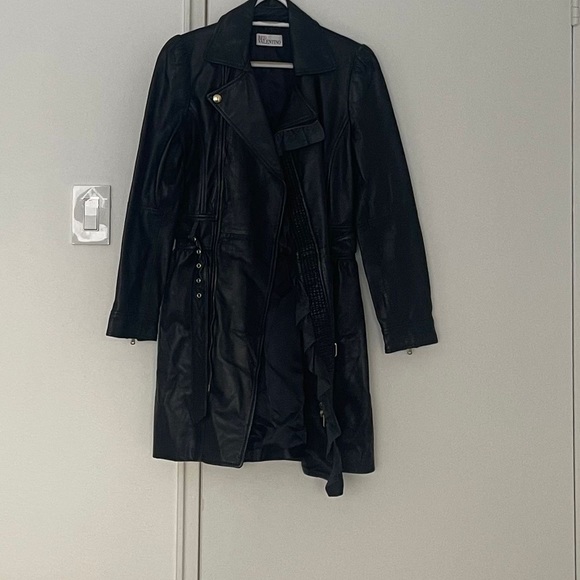 RED Valentino Leather Coat - Picture 8 of 12